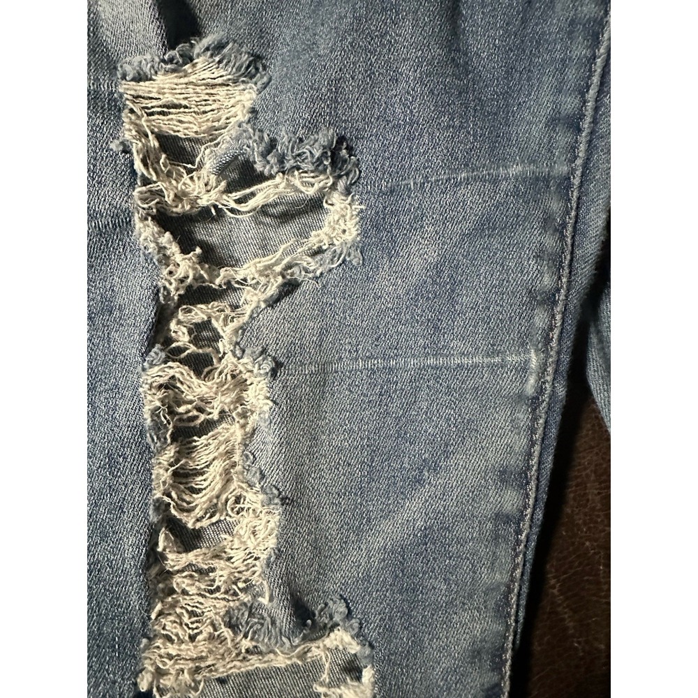 American Eagle Next Level Stretch Women's Distressed Hi Rise Jegging Sz 6 Short - Picture 6 of 12